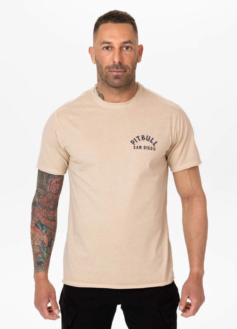 Pitbull Sports Denim Washed Raw PACIFIC -beige